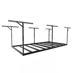 Fleximounts 313026018042 Max Series Frame 48 Inch W X 96 D 24 - 40 H Black Heavy Duty Ceiling Mo