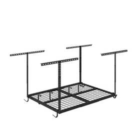 Fleximounts 445006858898 Ohk Series 36 Inch W X 48 D 22-40 H Black Ceiling Mounted Overhead Gara