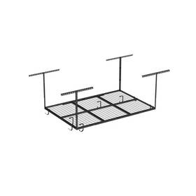 Fleximounts 744110551532 Ohk Series 48 Inch W X 72 D 22-40 H Black Ceiling Mounted Overhead Gara