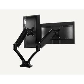 F8ld Flexispots Flexispot 24 Inch - 36 Dual Arm Monitor Mount 22 Lbs Cap Adjustable Black