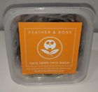Fnb10 Feather Bone Face Gems Exfoliating Natural Portable Wash 866936000206