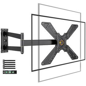 9499 Forging Mount Full Motion Corner Tv Wall For Fits 32-75ftft Tvs Black