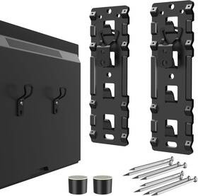 Forging Mount Hy9111 Low Profile Iron Drywall For 26-100 Inch Tvs/monitors Studless