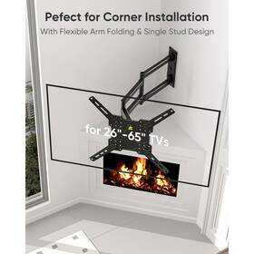 Hy9281-b Forging Mount Long Arm Tv Wall With 40.75 Inch Extension