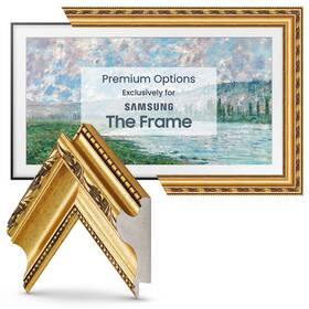 Frm-sf-d1009-50 Frame My Tv Deco Frames - Ornate Gold Smart Compatible Only With Samsung The Fra