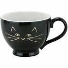 17794444873 Ftdm-cat-bg Strawberry Street Expressions Cat Face Footed Latte Mugs