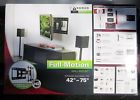 Fx228-b1 Sanus Black Full Motion Tv Wall Mount