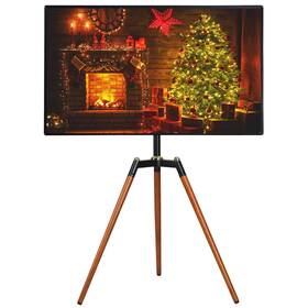 Fydeamer 789007859933 Universal Tripod Easel Tv Stand For 32-65 Inch Led Lcd Screen Flat Curved Scr