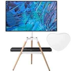 Fydeamer B0bp1kn2f2 Universal Tripod Easel Tv Stand For 32-65 Inch Led Lcd Screen Flat