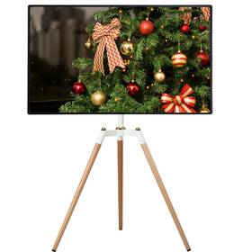 Myh04001wb Fydeamer Universal Tripod Easel Tv Stand For 32-65 Inch Led Lcd Screen Flat Curved Scr