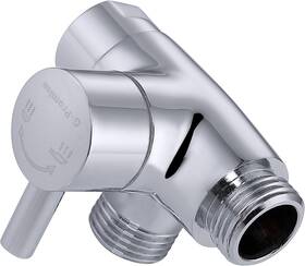 G-0304c G-promise Solid Metal Shower Arm Diverter For Hand Held Showerhead And Chrome