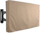 Ger-1092 Khomo Gear Outdoor Tv Cover Brown Universal Weatherproof 016463334699