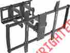 Gf-p1124-1100 Gforce New Full Motion Tilt And Swivel Tv Mount 60 100