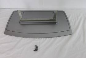 V07lcd26 Gfm Silver Oem Replacement Stand Base Only With All Mounting Screws Tv