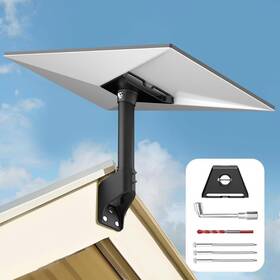 Gitaobac 445011585581 Starlink Gen 3 Mount - 360 Adjustable Wall And Roof Kit For V3 Dish