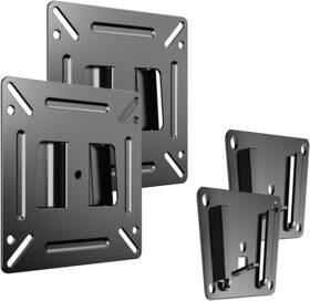 Glwixy 445033327350 Monitor Wall Mount For Most 14-24 Inch Led Lcd Oled Flat Screen Tv And Computer