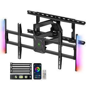Greenstell 768486456055 Tv Mount With Led Lights Wall For 47-84 Inch Tvs Full M