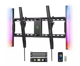 Greenstell-tw002-bk600-gl Greenstell Tv Wall Mount With Led Lights Tilt For 37 Inch -75