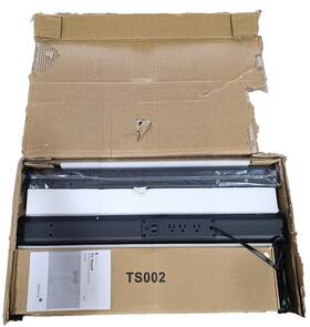 Ts002-gl Greenstell Tv Stand With Power Outlet Universal Floor For 32-75 Inch
