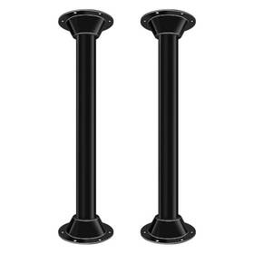 Guangro 797465662637 27 Inch Rv Table Base Mount And Legs 2 Pack - Aluminum Black Dinette
