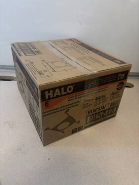 10080083876188 Halo Hl6rsmf-6pk Hl Mounting Frame For Recessed Fixtures 6-pack New
