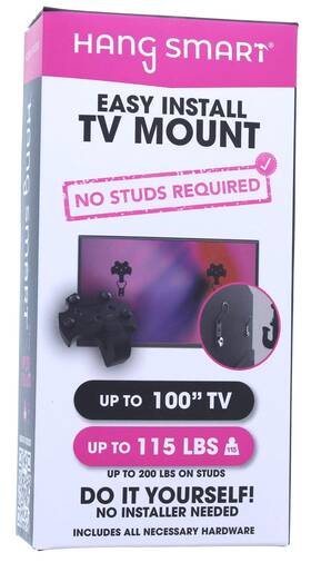 Hangsmart 198168764749 Easy Install Tv Wall Mount-no Studs Required