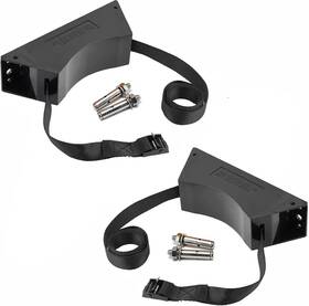 Hgb01 Hdyegiou 2pcs Propane Tank Holder Cylinder Wall Mounted Bracket Gas Black
