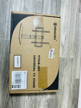 Ht09b-001 Hemudu Ht09b001 Universal Tv Stand 27 Inch -60 Tvs Color Black