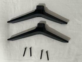 55r7e Hisense 55e7e Original Oem Tv Stand Pair Legs Base With Screws Preowned Euc