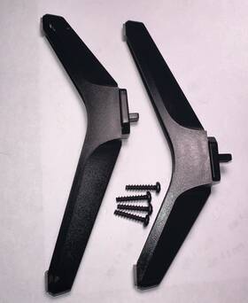 Rsag6.179.52005 Hisense Set Of 2 43h40g Tv Rsag6 - Legs Feet Stand With Mounting Screws