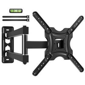Hoelll 810186370480 Full Motion Tv Monitor Wall Mount Bracket Articulating Arms Swivel Tilt Exten