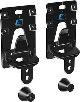 Hv1402 Home Vision No Stud Tv Wall Mount Drill Bracket For Most Deep Black