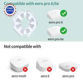 St74-vari Homemount Wall Mount For Eero Pro 6 6e Secure Sleek Cable Durable Abs Easy