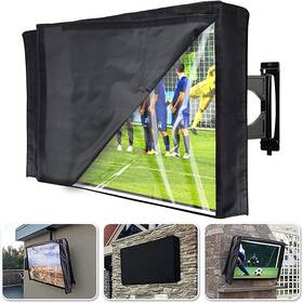 600d Homeya 657472332001 Outdoor Tv Cover 60-65 Inch Clear Scratch Resistant Front Flap Bottom