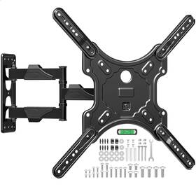 Homount 16824462650 Full Motion Tv Wall Mount Swivel And Tilt Fits 26-60 Inch Tvs Single