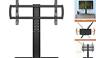Ht04b-003 Universal Swivel Tv Table Top Stand To Inch Tvs Degree