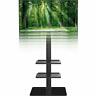 Ht3001b Universal Floor Tv Stand With Swivel Shelves