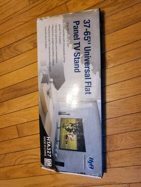 Hta307 Hta Home Theater Accessories Universal Table Top Tv Stand Legs / Height Adjustable