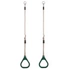 Hwqq02 Pellor Plastic Children Gymnastics Rings Kids Chinning Griphook 889107284007