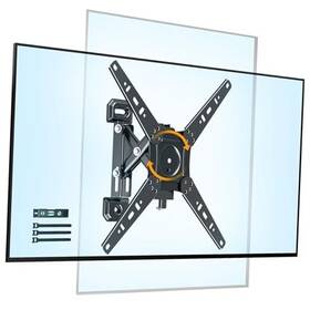 Hy9107 Hy Bracket Rotating Tv Wall Mount For 13-49 Inch Tvs Monitor Extendable Corner