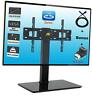 Hy4104-b Hy Bracket Swivel Univerial Tv Stand Table Top Base For