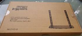 Im-dvd19 Impact Mounts Dvd Wall Mount 8kg/17.6lbs Tempered Black Glass New