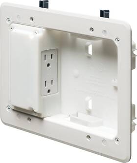 Tvl508-1 Industries Tvl508 Low Profile Tv Box For Shallow Walls 8-inch X 5-inch 1/2-inch Or
