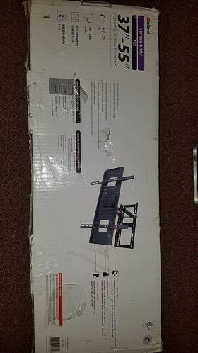 4330181760 Inland 557447 Alloy Steel 37 Inch - 55 Tilt Televisions Wall Mount 782