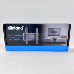 Inland 618996740178 Fixed Tv Wall Mount 23 Inch - 42 Flat And Curved Tvs