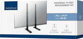 Ns-htrtvf25 Insignia Insignia- Universal Tv Feet Replacement Kit For Tvs 49 -77 Inch Or 100 Lbs - Black