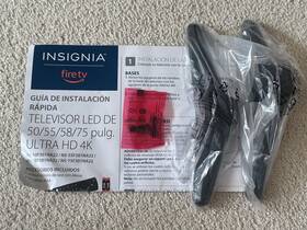 P34t3567xrh01l010057220110148 Insignia New Fire Tv Stand Left Right Legs And Screws P34t3567xrh01 P34t3566xrh01