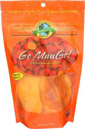 International Harvest 739446401019 Organic Mango Slices 12 Ounce Pack Of 1