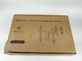 309081bk Iron Mounts Full Motion Articulating Tv Lcd Led Corner Wall Mount 42 47 48 49 50 55 60 65 70