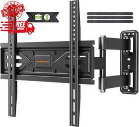 Iworkboard 744110479669 40 43 50 55 Inch Full Motion Corner Tv Wall Mount For Most 32-65 Flat And Cur